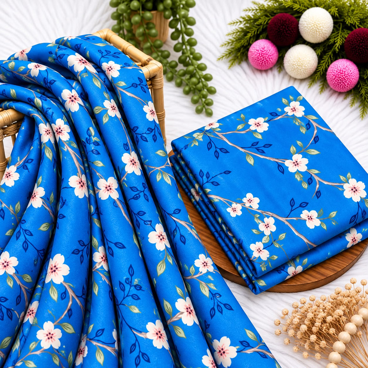 Unstitched Digital Printed Linen - 2PC
