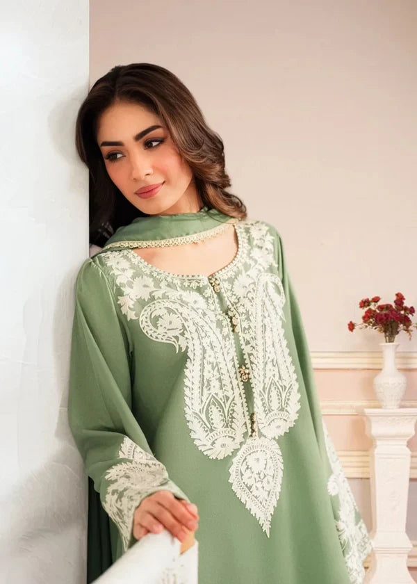 Unstitched Embroidered Lawn 3 - PC