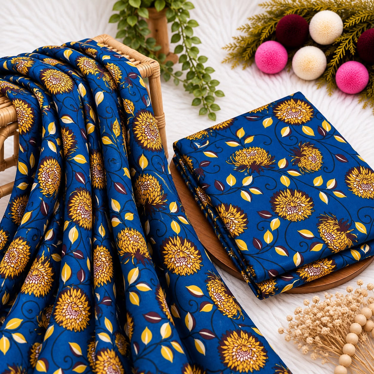 Unstitched Digital Printed Linen - 2PC