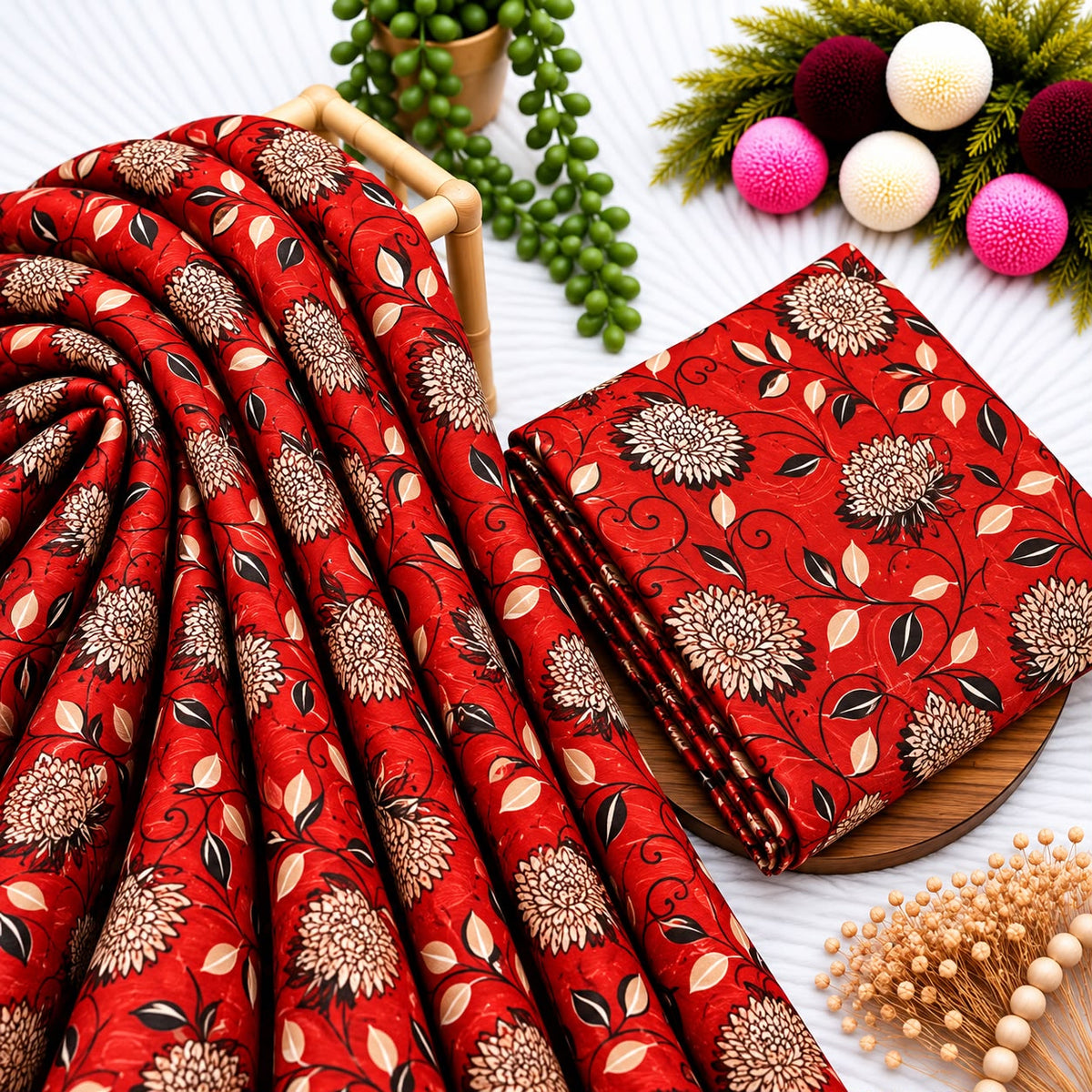 Unstitched Digital Printed Linen - 2PC