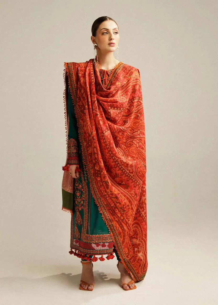 Unstitched Embroidered Lawn 3 - PC