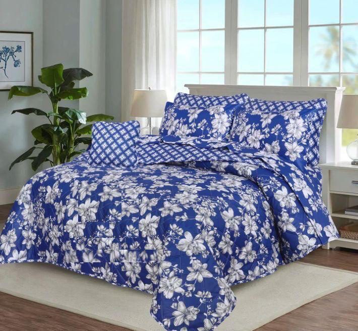 Cotton Salonica Comforter Set King Size 7 Pieces