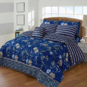 Cotton Salonica Comforter Set King Size 7 Pieces