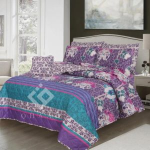Cotton Salonica Comforter Set King Size 7 Pieces