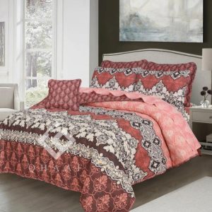 Cotton Salonica Comforter Set King Size 7 Pieces