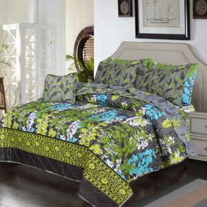 Cotton Salonica Comforter Set King Size 7 Pieces