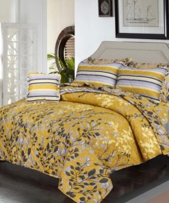 Cotton Salonica Comforter Set King Size 7 Pieces