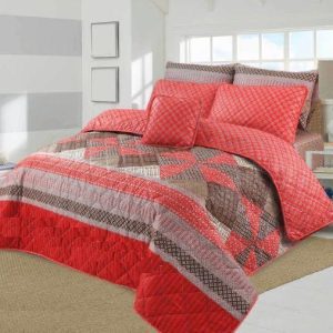 Cotton Salonica Comforter Set King Size 7 Pieces