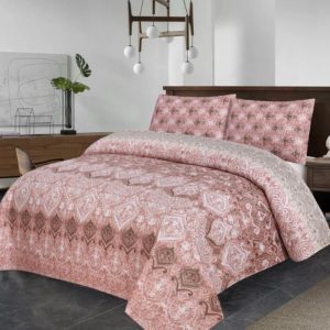Cotton Salonica Comforter Set King Size 7 Pieces