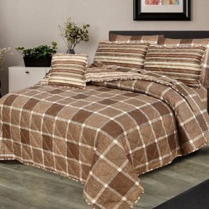 Cotton Salonica Comforter Set King Size 7 Pieces