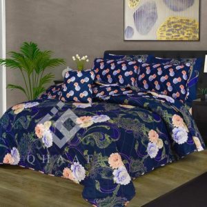 Cotton Salonica Comforter Set King Size 7 Pieces