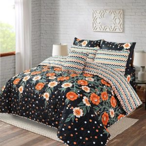 Cotton Salonica Comforter Set King Size 7 Pieces