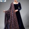 bareeze embroidered dhanak suit