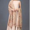 bareeze embroidered dhanak suit