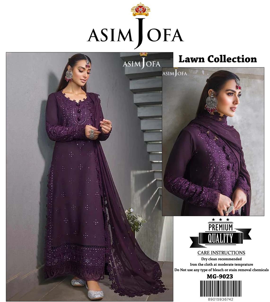 asim jofa lawn collection