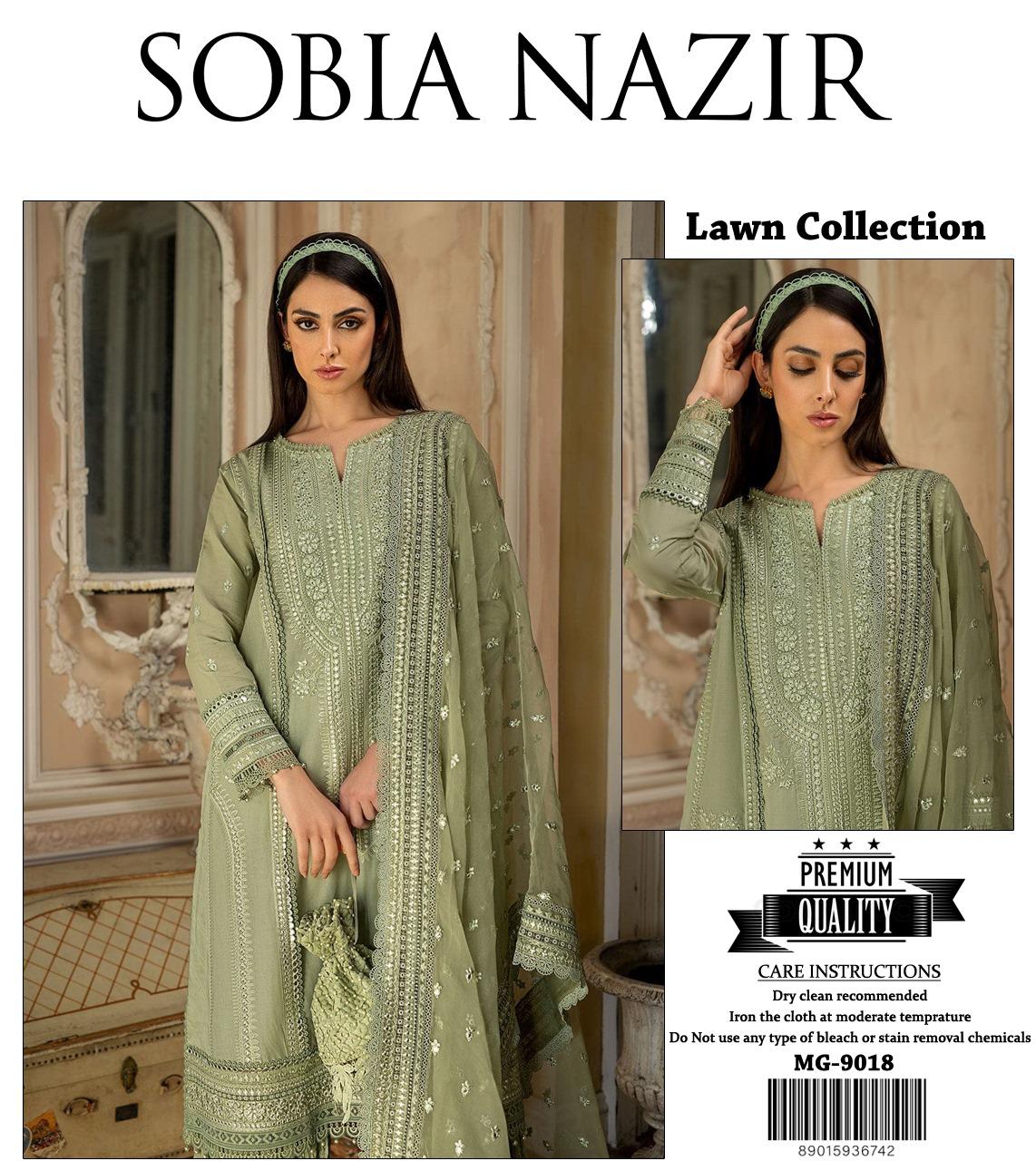 sobia nazeir lawn collection.