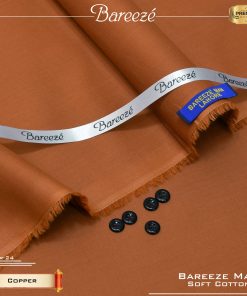 bareeze soft cotton copper