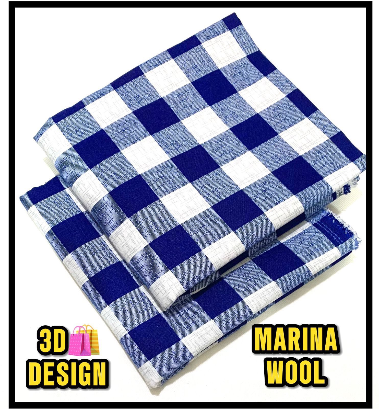 All Over Digital Printed Marina Wool-2PC