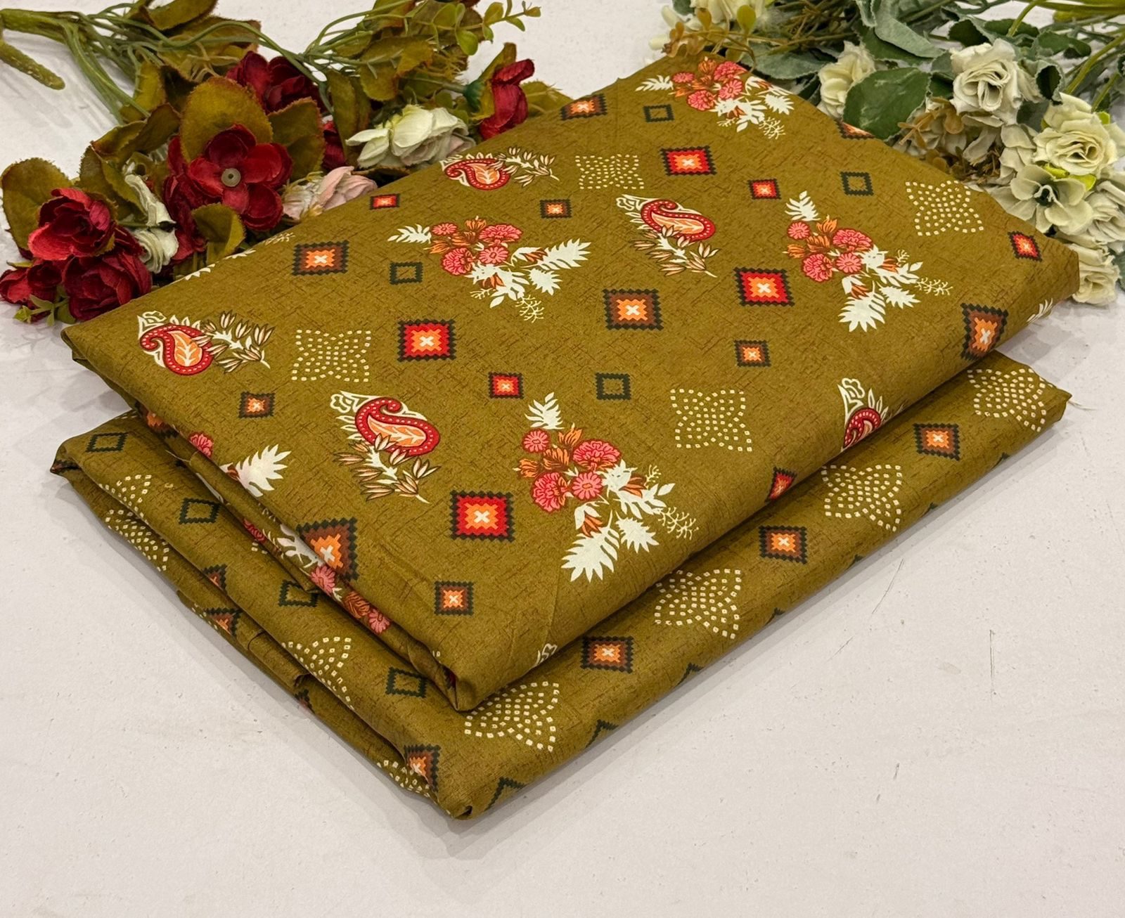 All Over Digital Printed Winter Cotton-2PC