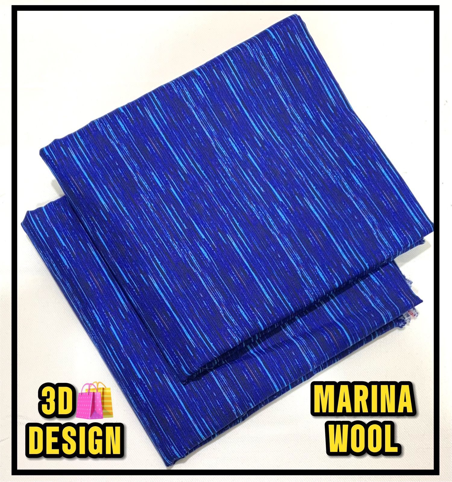 All Over Digital Printed Marina Wool-2PC