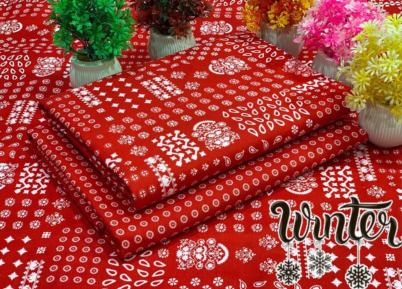 All Over Digital Printed Marina Wool-2PC