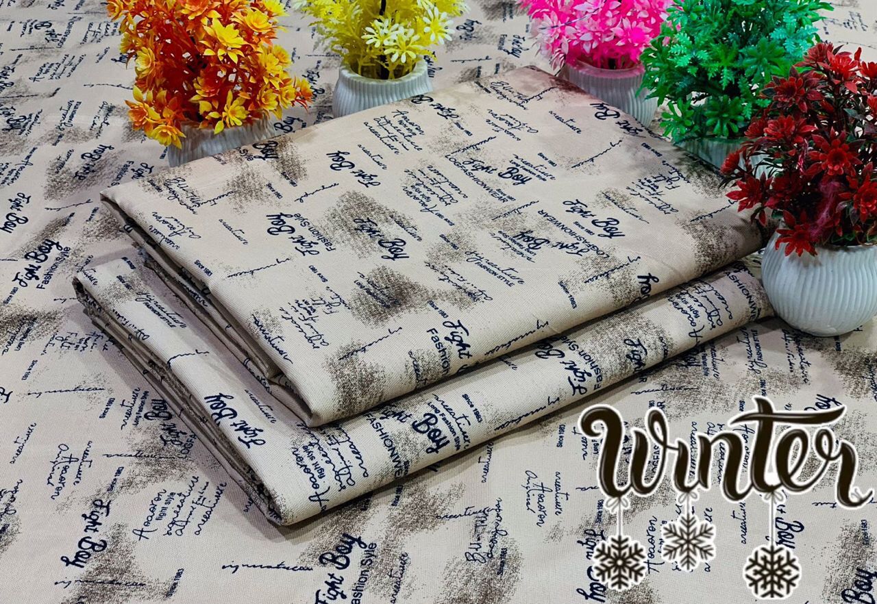 All Over Digital Printed Marina Wool-2PC