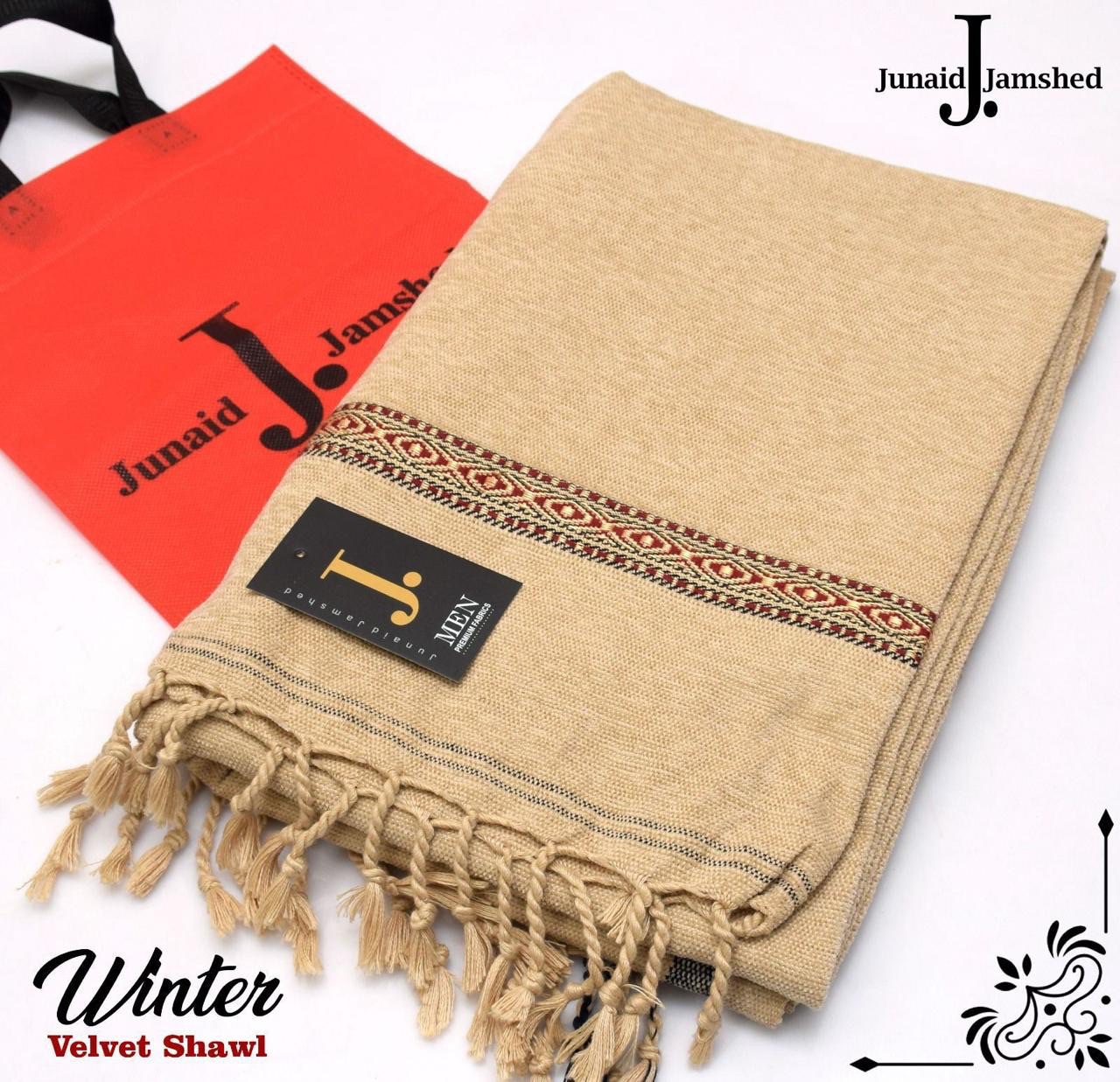 Premium Quality Pure Men Velvet Shawl