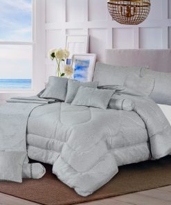 Diamond Plus Comforter Quilt Set 14 PCS