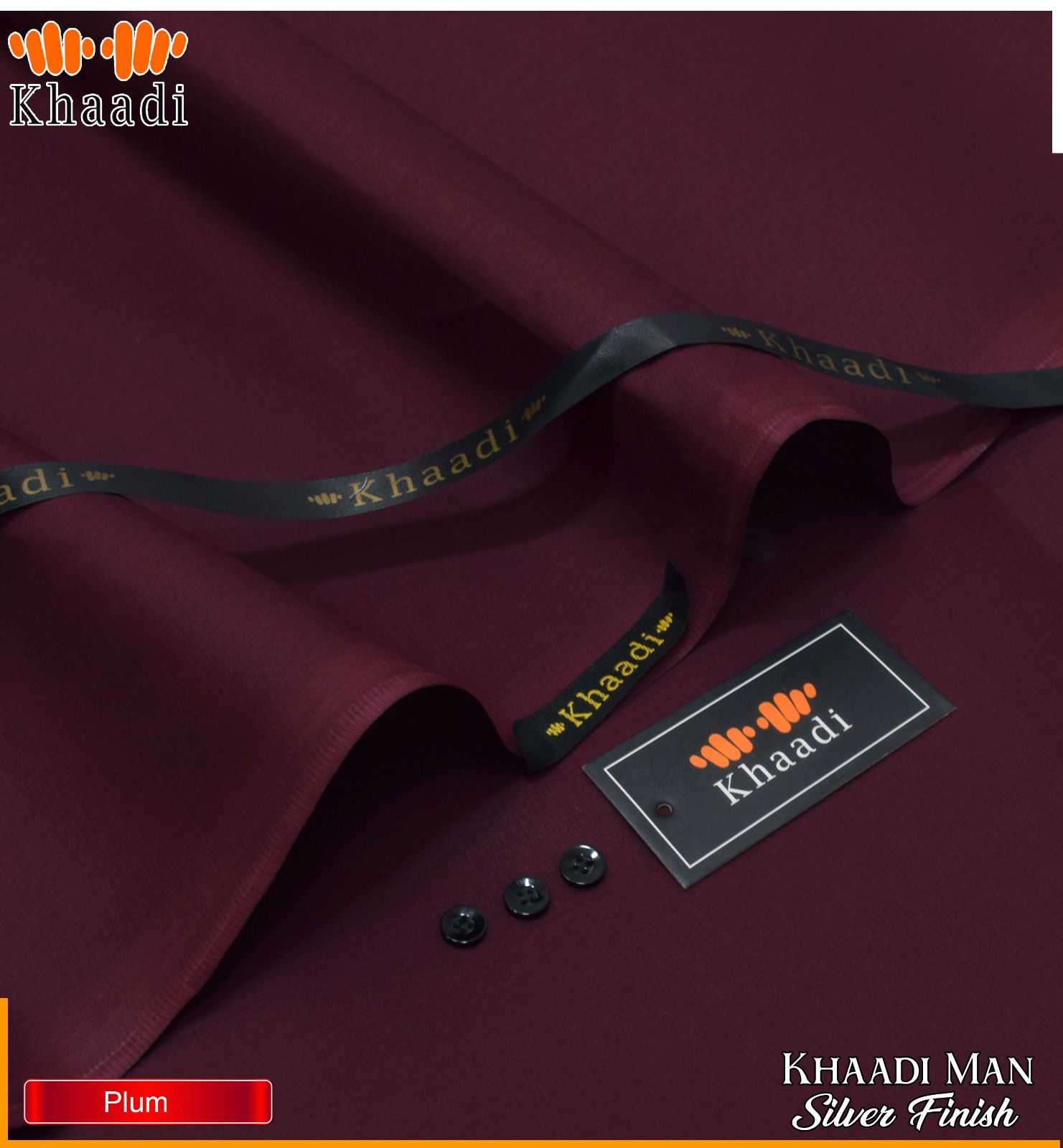 Khaadi Soft Cotton Men Unstitched Suit