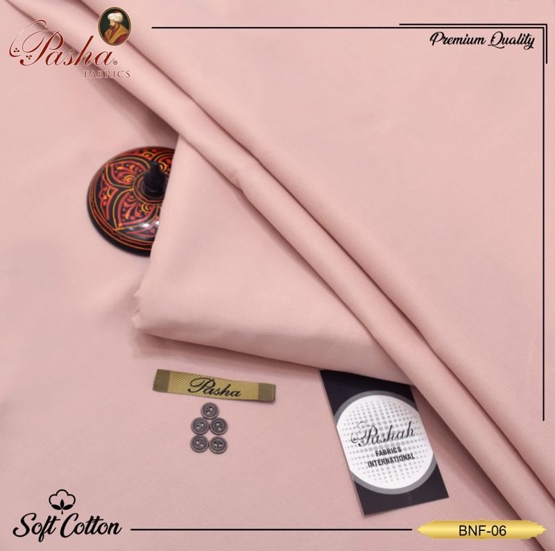 Pasha Cotton Men Unstitched Suit