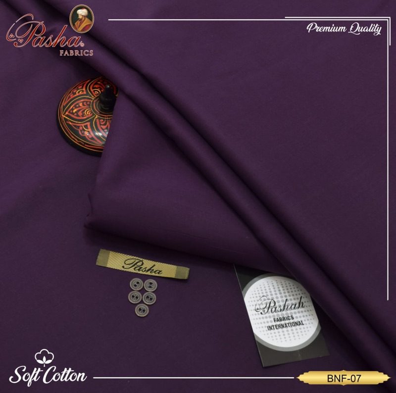 Pasha Cotton Men Unstitched Suit