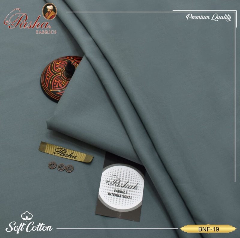 Pasha Cotton Men Unstitched Suit