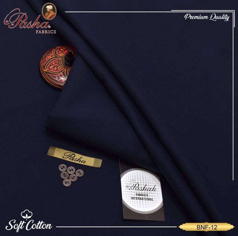 Pasha Cotton Men Unstitched Suit