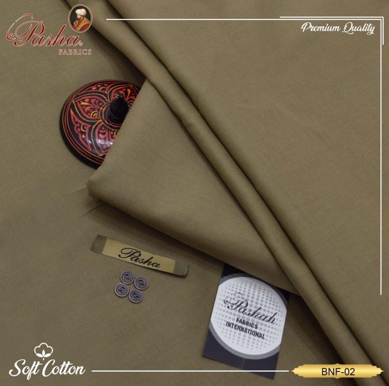 Pasha Cotton Men Unstitched Suit