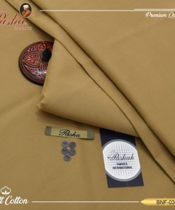 Pasha Cotton Men Unstitched Suit