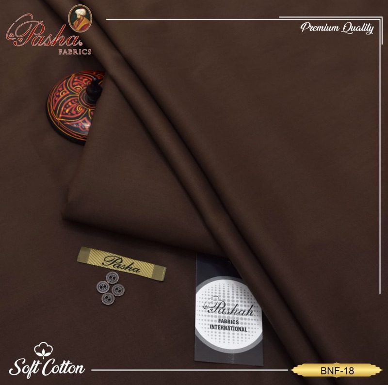 Pasha Cotton Men Unstitched Suit