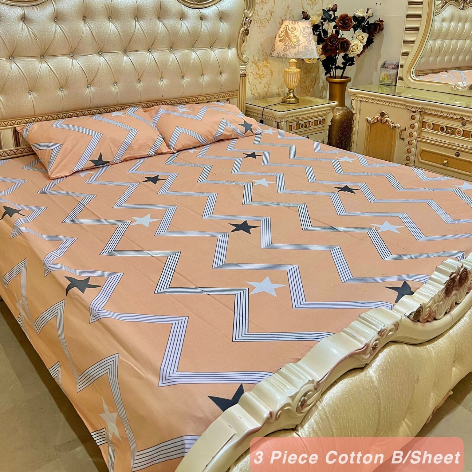 Cotton printed bedsheets