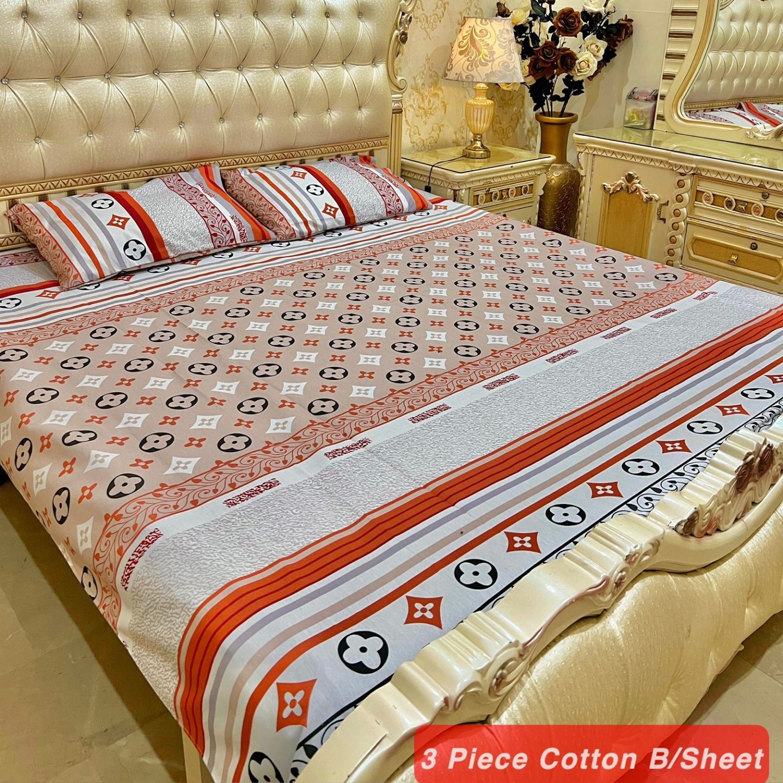 Printed cotton sheets