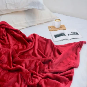 FLEECE BLANKET RED
