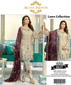 agha noor lawn collection