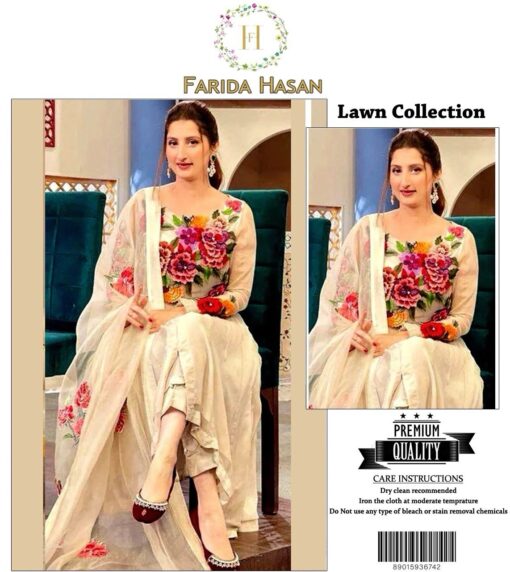 farida hassan unstitched collection