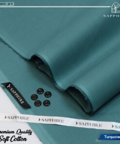 sapphire soft cotton turquoise