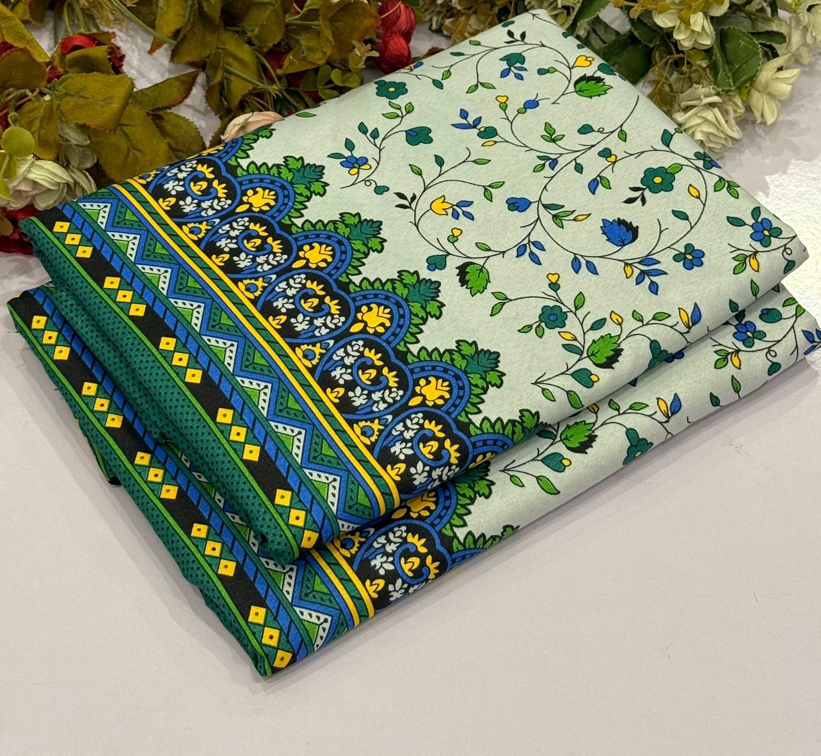 All Over Digital Printed Summer Cotton-2PC