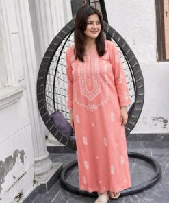 Unstitched Embroidered Lawn - 2 Piece