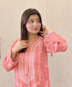 Unstitched Embroidered Lawn - 2 Piece