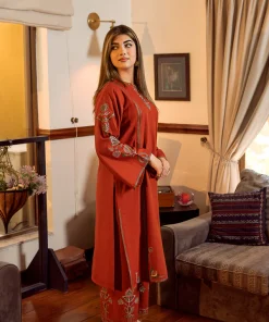 Unstitched Embroidered Lawn - 2 Piece