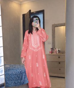 Unstitched Embroidered Lawn - 2 Piece