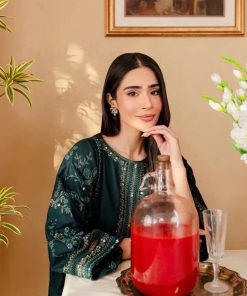 Unstitched Embroidered Lawn - 2 Piece