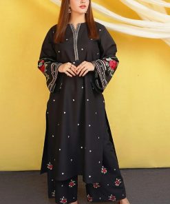 Unstitched Embroidered Lawn - 2 Piece