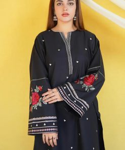 Unstitched Embroidered Lawn - 2 Piece